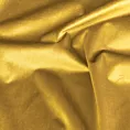 Zasłona welwetowa musztardowa z połyskiem 140x250 cm przelotka - SAMANTA
