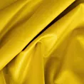 Zasłona musztardowa z gładkiego i miękkiego welwetu 140x300 cm taśma imitująca flex - MADLEN