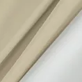 Poszewka szyta beżowa z tkaniny welwetowej zaciemniającej w 100%