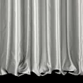 Zasłona szyta na taśmie 5 cm AMAYA szara z jednokolorowej gładkiej tkaniny