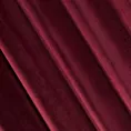 Zasłona bordowa z ekskluzywnego aksamitnego welwetu 290 g/m2 140x250 cm 10 szt. przelotek - VILLA