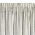 Zasłona naturalna z dodatkiem lnu i efektem deszczyku 140x300 cm taśma - JUDYTA