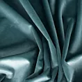 Zasłona welwetowa ciemnoturkusowa 140x250 cm przelotka - ROSA - Design 91