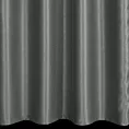 Zasłona stalowa z błyszczącą nicią z tkaniny zaciemniającej 140x250 cm przelotka - SELINA