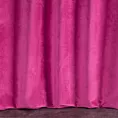 Zasłona szyta na taśmie 5 cm WALDO amarantowa ze szlachetnej grubej tkaniny welwetowej o gramaturze 400g/m2