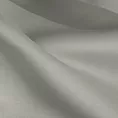 Zasłona szyta na taśmie 5 cm jasnosrebrna z gładkiej tkaniny typu dimout