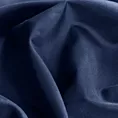 Zasłona granatowa z matowej gładkiej tkaniny 140x175 cm przelotka RITA