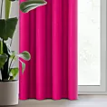Zasłona amarantowa z matowej gładkiej tkaniny 140x250 cm przelotka - RITA