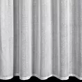 Zasłona srebrna z siateczki 140x270 cm taśma - ALEKSA