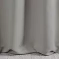 Zasłona szara matowa, zaciemniająca 140x250 cm przelotka TEO
