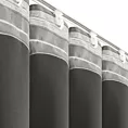 Zasłona grafitowa zaciemniająca 140x300 cm taśma imitująca flex - MILAN