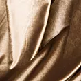 Roleta rzymska SAFARI jasnobrązowa z miękkiej welwetowej tkaniny z połyskiem