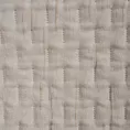Narzuta szenilowa kremowa 220x240 cm pikowana metodą hot press HELEN1