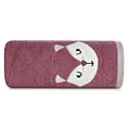 Ręcznik kąpielowy dziecięcy 50x90 cm bawełniany kolor różowy 450 g/m2 BABY 70
