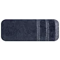 Ręcznik do rąk 30x50 cm bawełniany kolor granatowy z błyszczącą bordiurą 500 g/m2 GLORY 1