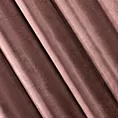 Zasłona ciemnoróżowa z ekskluzywnego aksamitnego welwetu 290 g/m2 140x250 cm 10 szt. przelotek - RIA - Diva Line