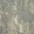 Roleta rzymska AMARELL stalowa z marmurkowym wzorem przetykanym błyszczącą nicią
