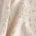 Zasłona szyta na flexach MALLORCA kremowo złocista z miękkiej tkaniny szenilowej przetykanej błyszczącą nicią Italissima Eva Minge