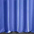 Zasłona szyta na taśmie 8 cm niebieska z tkaniny trudnopalnej, zaciemniającej, typu blackout