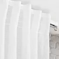 Firana biała z gładkiej etaminy 140x300 cm taśma imitująca flex LAYLA