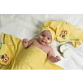 Ręcznik kąpielowy dziecięcy 50x90 cm bawełniany kolor żółty,pomarańczowy 450 g/m2 BABY 69