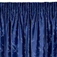 Zasłona welwetowa granatowa z szampańską przecierką 140x270 taśma - ADRIA