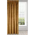 Zasłona miodowa z ekskluzywnego aksamitnego welwetu 290 g/m2 140x270 cm taśma - VILLA