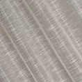 Firana naturalna z rysunkiem poziomych nitek na błyszczącym tle 140x250 cm przelotka RACHEL