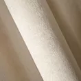 Zasłona beżowa z matowego welwetu 140x250 cm przelotka - MELANIE
