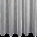 Firana szyta na taśmie 5 cm naturalna mikrosiateczka z połyskującymi pionowymi paseczkami