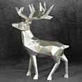 Figurka dekoracyjna świąteczna JELEŃ z żywicy poliestrowej