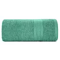 Ręcznik do rąk 30x50 cm bawełniany kolor miętowy z żakardową bordiurą 500 g/m2 KAYA