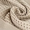 Ręcznik kąpielowy 90x150 cm bawełniany kolor beżowy o charakterystycznej gofrowej strukturze 400 g/m2 MELO