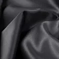 Zasłona szyta na taśmie 5 cm stalowa z jednokolorowej gładkiej tkaniny