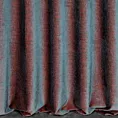 Zasłona szyta na flexach bordowa miękka, szenilowa tkanina o wyraźnym splocie i delikatnym połysku, mieniąca się w dwóch odcieniach