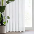 Firana biała z etaminy z lekkim połyskiem 140x270 cm taśma VIOLA