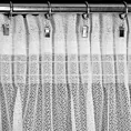 Firana biała o strukturze drobnej siatki 300x270 taśma VANESA