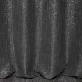 Zasłona szara z błyszczącą nicią i marszczoną powierzchnią 140x250 cm przelotka - Renne