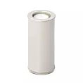 Świecznik ceramiczny w formie walca SIMONA z perłowym połyskiem