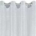 Firana gotowa ABIGAIL o strukturze delikatnej, lekko połyskującej siatki
