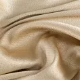 Zasłona szyta na taśmie 5 cm szampańska z tkaniny strukturalnej z delikatnym połyskiem