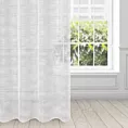 Firana biała z efektem deszczyku półprzezroczysta 140x250 cm przelotka ASTERA