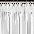 Firana biała z gładkiego matowego woalu 140x270 cm taśma LUCY
