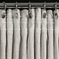 Zasłona stalowa z szenilowej tkaniny 140x270 cm  taśma - MEGI