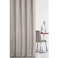 Tkanina zasłonowa jednokolorowa, delikatny melanż, miękka, z drobnym strukturalnym wzorkiem