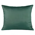 Poszewka na poduszkę 50x70 cm z satyny bawełnianej ciemnozielona DINA