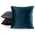Poszewka na poduszkę 60x60 cm welwetowa granatowa ELORA Eurofirany Premium