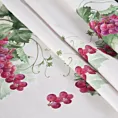 Obrus naturalny 140x220 cm SUMMER 4 z nadrukowanym motywem winorośli