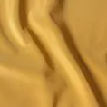 Zasłona szyta na taśmie 5 cm złota z gładkiej tkaniny z delikatnym połyskiem