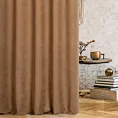 Tkanina zasłonowa ADORE gładka i miękka w dotyku o welurowej strukturze
